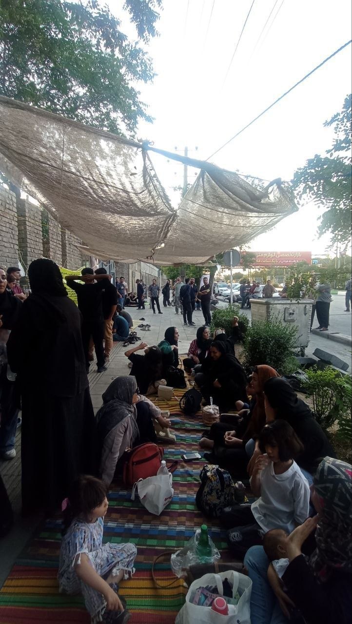 تداوم تحصن متقاضیان مسکن ملی در استان مرکزی