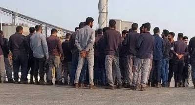 اعتراض کارگران نگهبان خطوط ریلی ایرانشهر