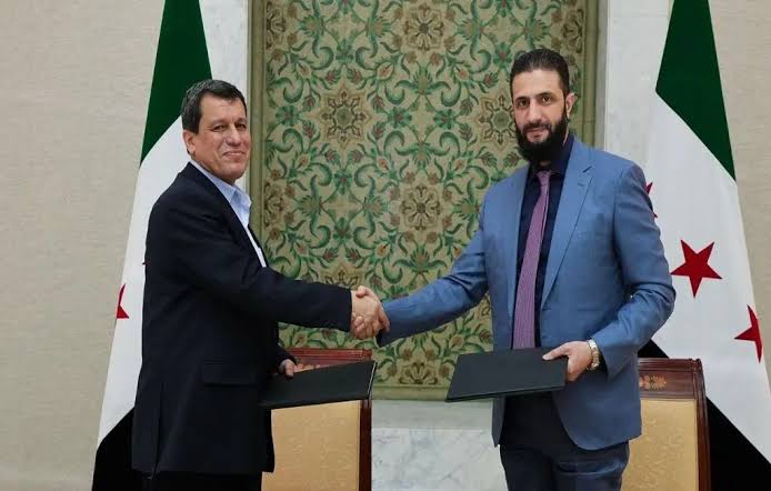 انتصاب مظلوم عبدی به عنوان مشاور رئیس‌جمهوری سوریه