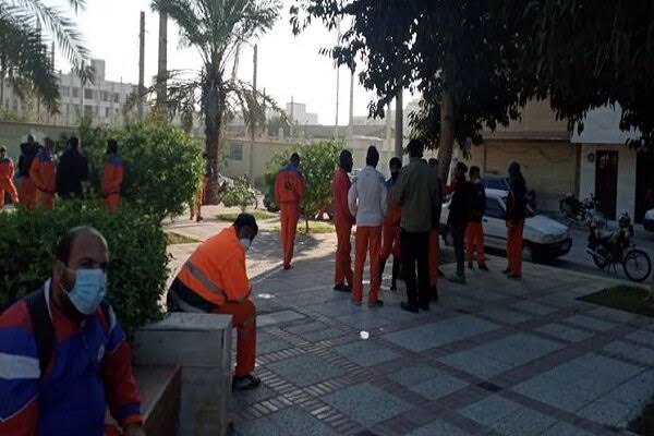 تجمع کارگران شهرداری ایلام