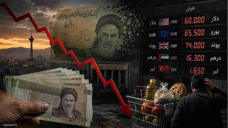 سقوط ادامه‌دار ارزش پول ملی و افزایش قیمت دلار