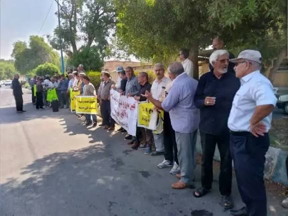 گردهمایی بازنشستگان تأمین اجتماعی در چند شهر