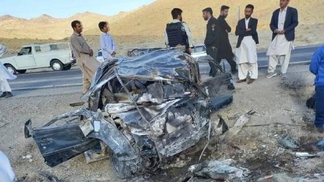 تصادف مرگبار خودرو حامل مهاجران افغانستانی در زاهدان