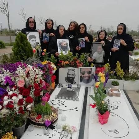 گردهمایی مادران دادخواه گیلان بر مزار جان‌باختگان