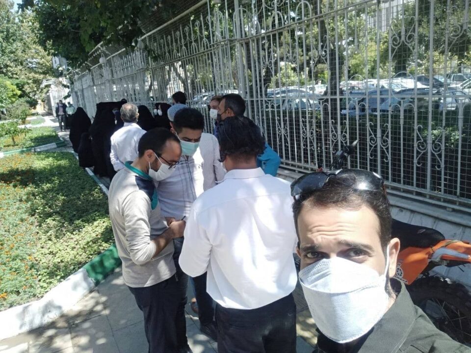 تجمع سرایداران مدارس مشهد1