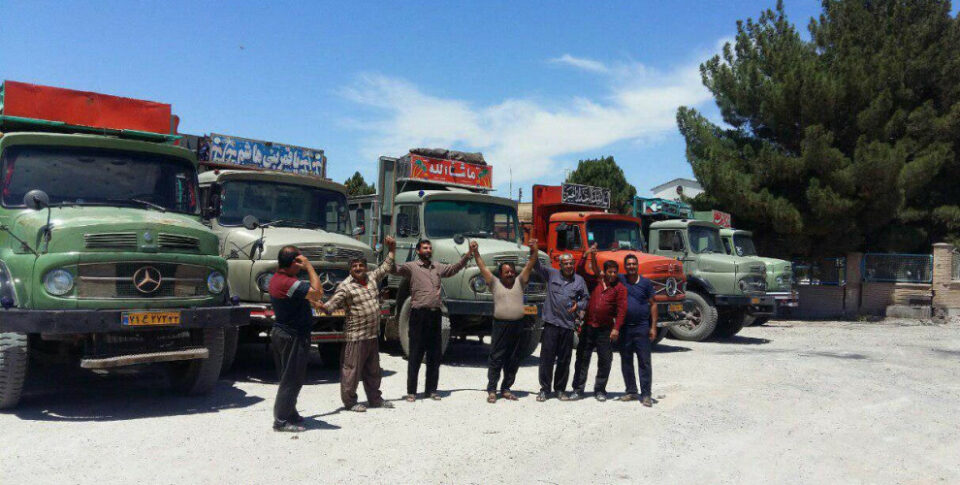 اعتصاب رانندگان کامیون در چند استان کشور