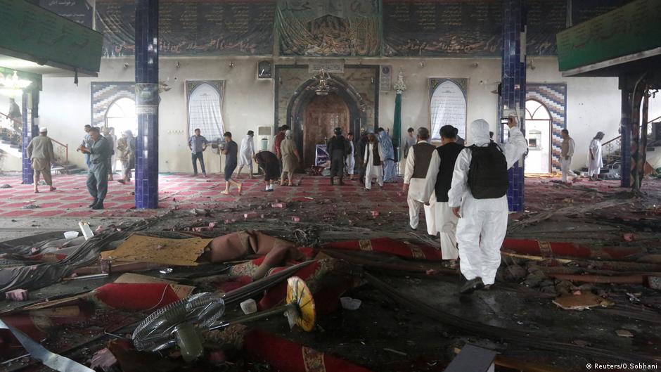 وقوع انفجار مرگبار در مسجدی در کابل