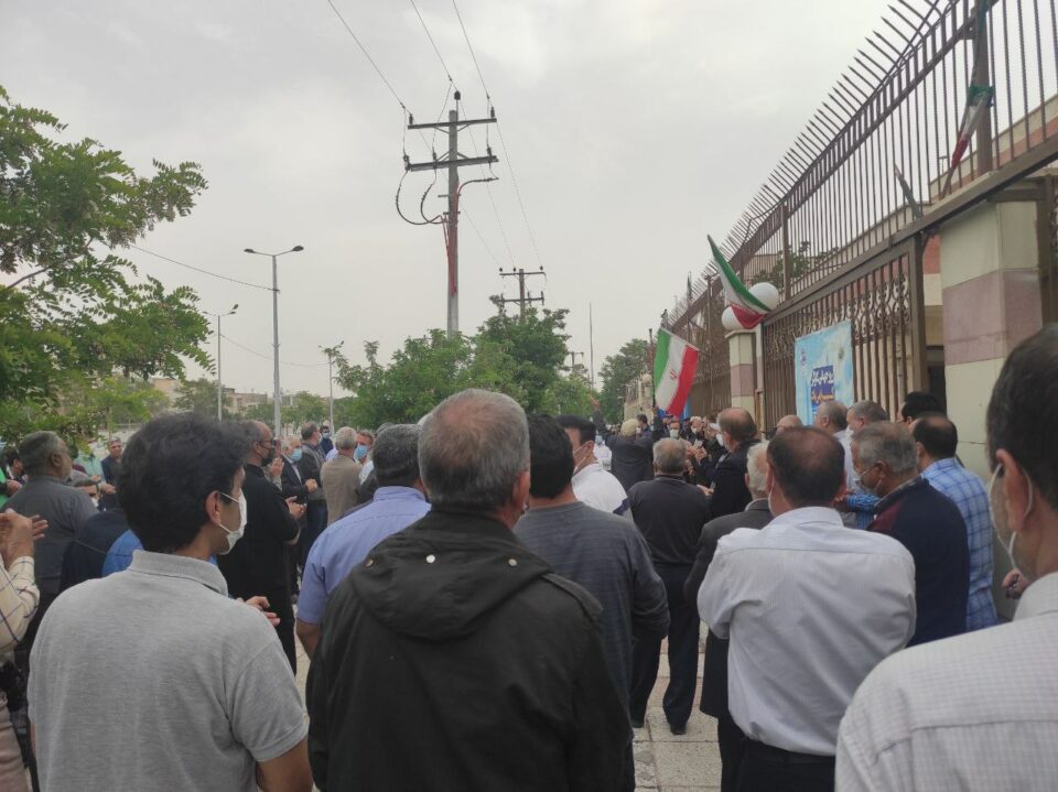 گردهمایی بازنشستگان تأمین اجتماعی