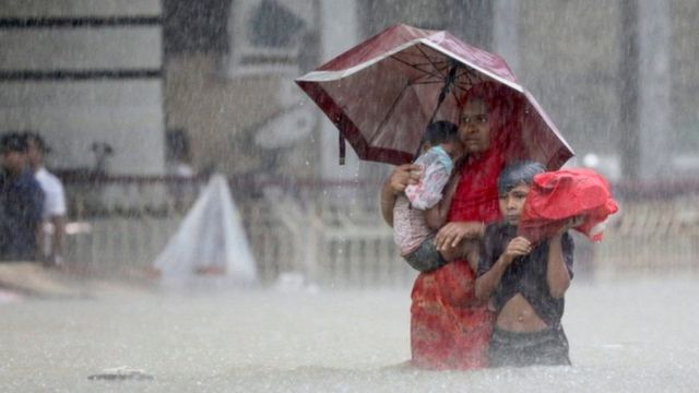 افزایش قربانیان بارانهای موسمی در هند و بنگلادش