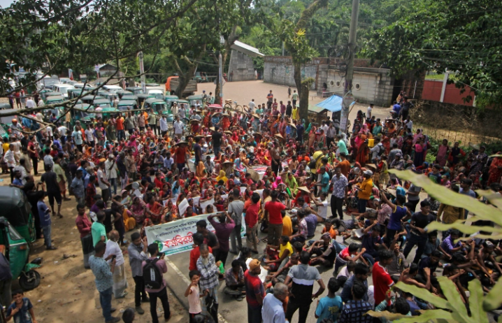 تداوم اعتراضات کارگران مزارع چای بنگلادش