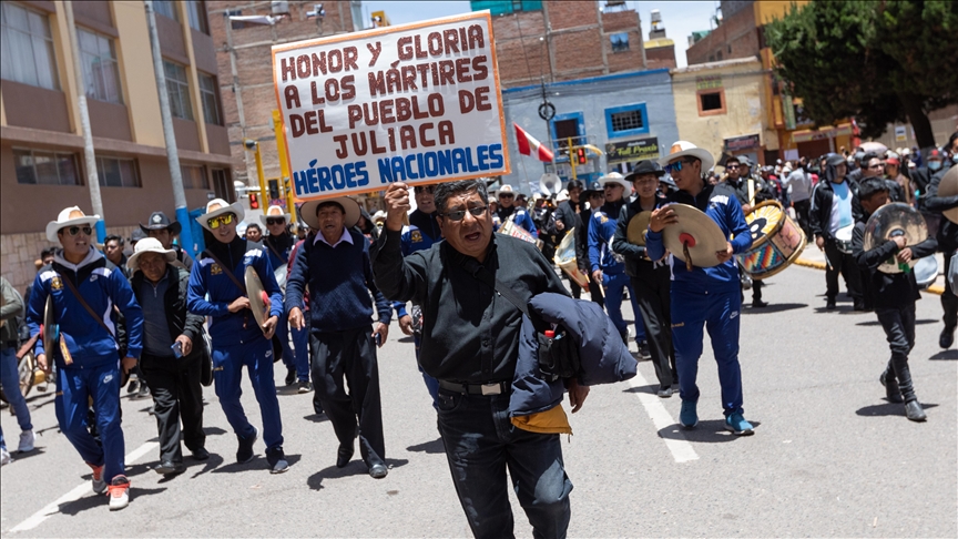برگزاری تظاهرات ضد دولتی در پرو
