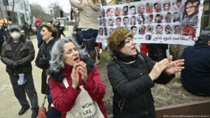 برگزاری تظاهرات اعتراضی علیه جمهوری اسلامی در بروکسل