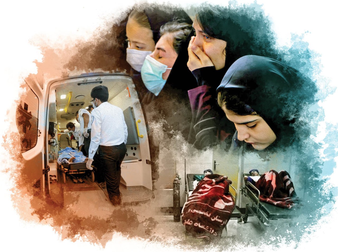 مسمومیت سریالی دانش آموزان و تجمع مردم در شهرهای مختلف ایران