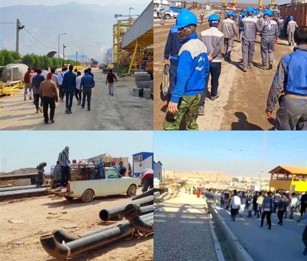 ادامه اعتراض کارگران پروژه‌ای و پیمانکاری نفت و گاز