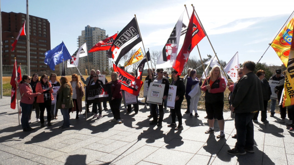 اعتصاب کارکنان بخش بهداشت و درمان کانادا