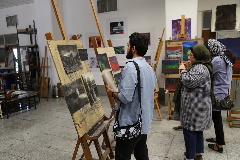 تجمع دانشجویان دانشگاه بهشتی و هنر تهران