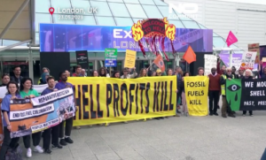 تظاهرات اعتراضی فعالان اقلیمی در لندن