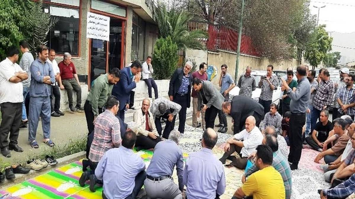 ادامه اعتراض کارگران اخراج شده داروگر تهران