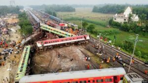 تصادف مرگبار  قطارهای مسافربری در هند