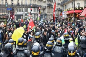 چهاردهمین دور تظاهرات سراسری در فرانسه