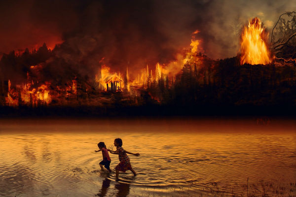 افزایش شمار قربانیان آتش سوزی جنگل‌های الجزایر