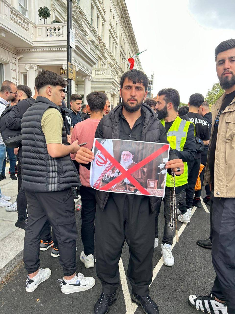 تجمع اعتراضی ایرانیان خارج از کشور در لندن