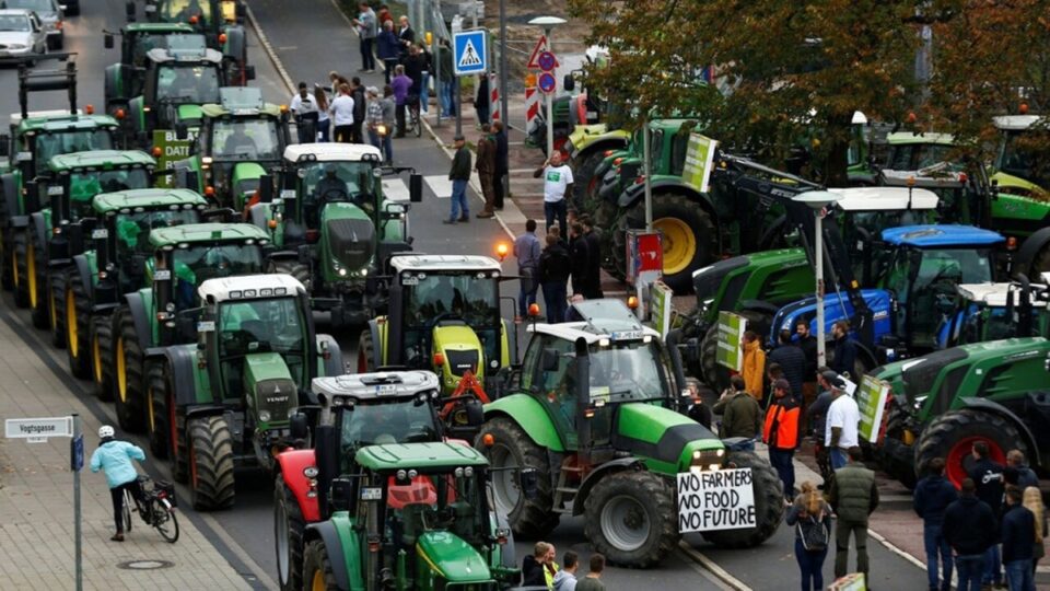 تداوم اعتراضات کشاورزان آلمانی 2