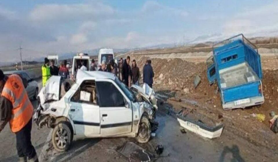 کشته و مجروح شدن سه سوختبر در اثر حادثه رانندگی در محور بندرکلاهی