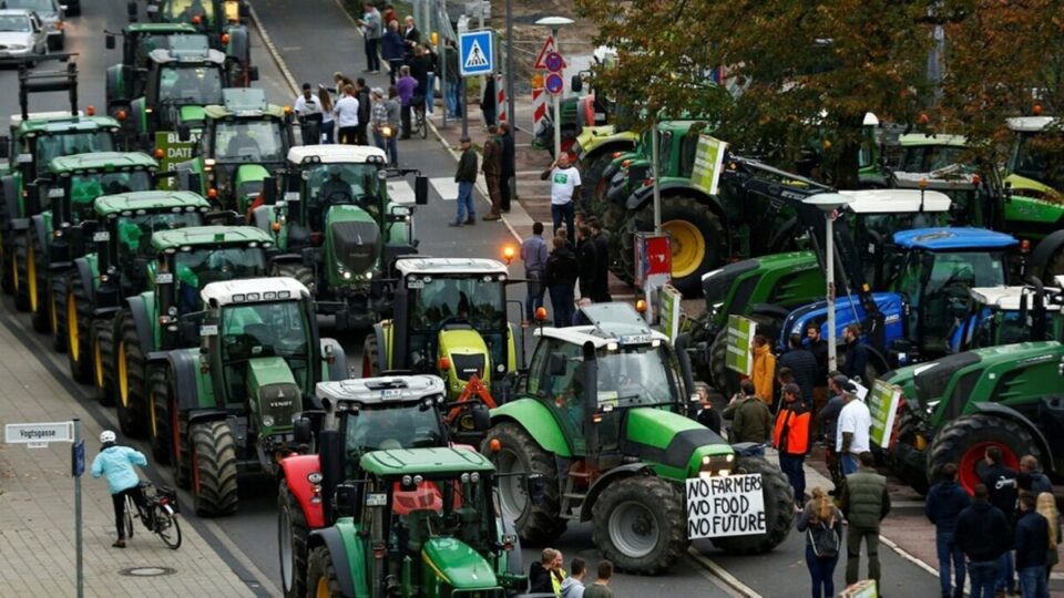 تظاهرات گسترده کشاورزان در اسپانیا4