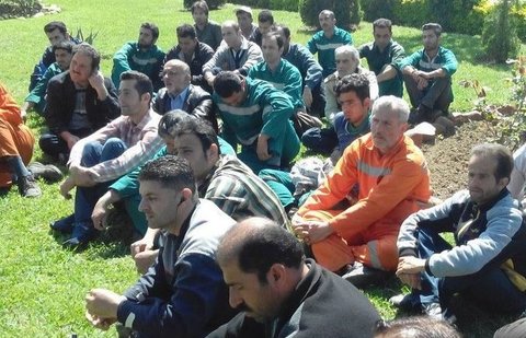 تهدید به اخراج کارگران فضای سبز شهری منطقه آزاد چابهار 4