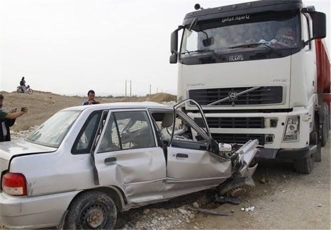 جانباختن 1089 نفر در بیست روز اول سال بر اثر تصادف1