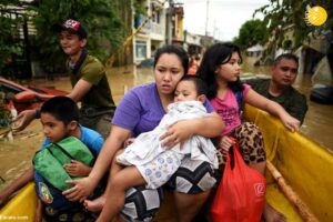 وقوع طوفان سهمگین در فیلیپین