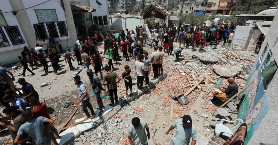 کشته شدن 30 نفر در حمله به محل اسکان آوارگان فلسطینی3