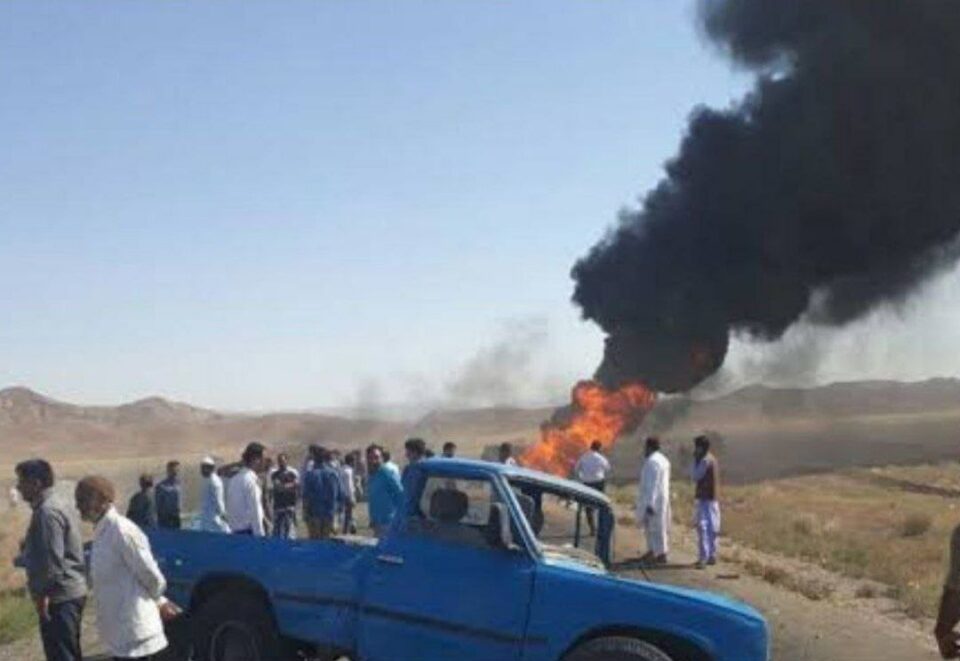 کشته و زخمی شدن دو سوختبر توسط نیروهای نظامی رژیم در خاش1