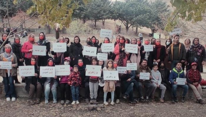 برگزاری مراسم روز جهانی مبارزه با خشونت علیه زنان در سنندج1