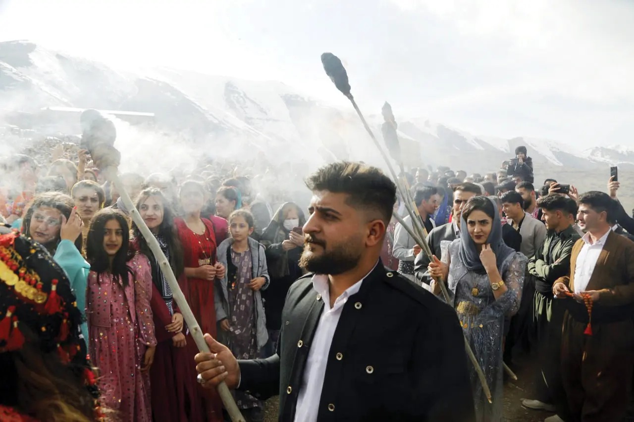 برپائی مراسم های نوروزی در کردستان از روستای چشمیدر در اورامان کلید زده می شود