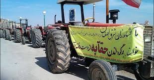 استمرار تجمع اعتراضی کشاورزان شرق اصفهان به قطعی آب