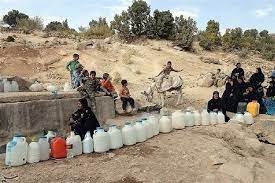 تجمع اعتراضی و راهپیمایی شهروندان معترض به بحران آب در خاش
