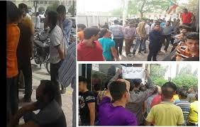استمرار تجمع اعتراضی و نارضایتی جوانان جویای کار در ماهشهر