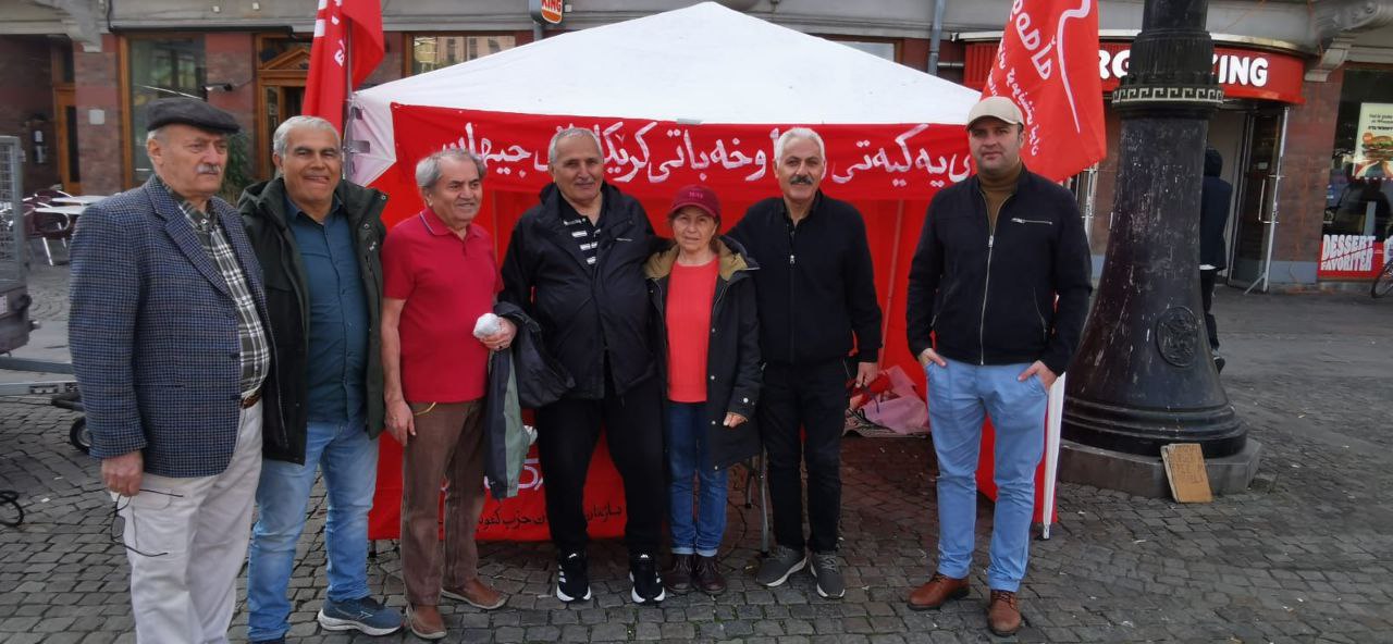 مراسم روز جهانی  کارگر در یوتبوری سوئد