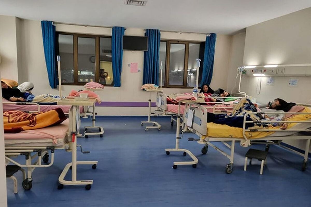 نشت گاز در خوابگاه دختران دانشگاه ایلام
