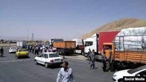 اعتصاب کامیونداران در ۱۶۳ شهر صدایی رسا علیه ناکارآمدی جمهوری اسلامی