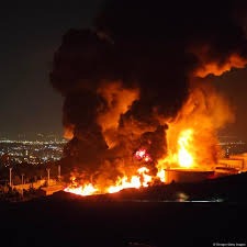 حمله هوایی اسرائیل به کارخانه ید آق‌قلا در نزدیکی مرز ترکمنستان