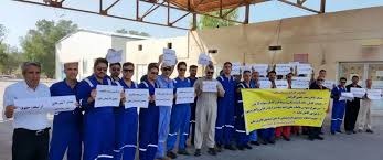 عدم پرداخت معوقات مزدی و مطالبات کارگران میدان نفتی یادآوران