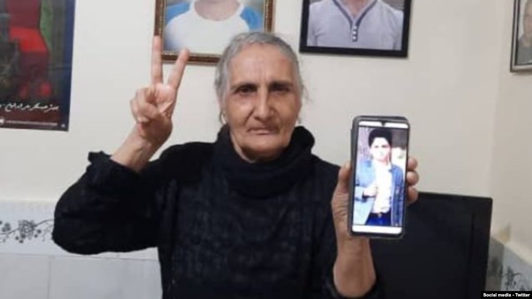 پیام گوهر عشقی مادر دادخواه از دل جنگ و سرکوب