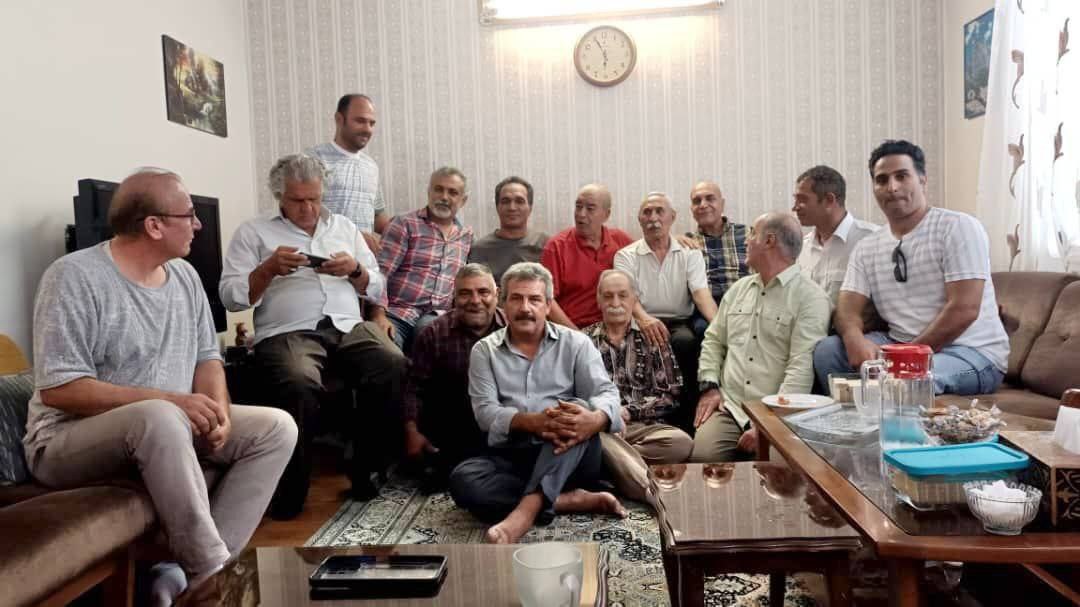 دیدار جمعی از اعضای سندیکا شرکت واحد با ابراهیم مددی و داود رضوی
