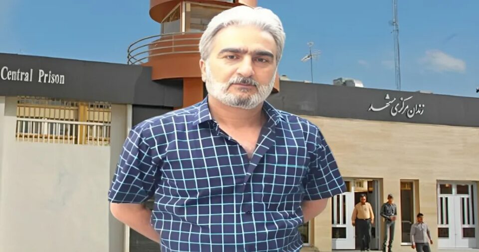 وضعیت وخیم جسمی عباس واحدیان شاهرودی در زندان مشهد1