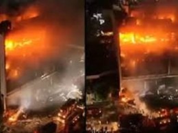کشته شدن بیش از 60 نفر براثر آتش‌سوزی در یک مرکز خرید در عراق